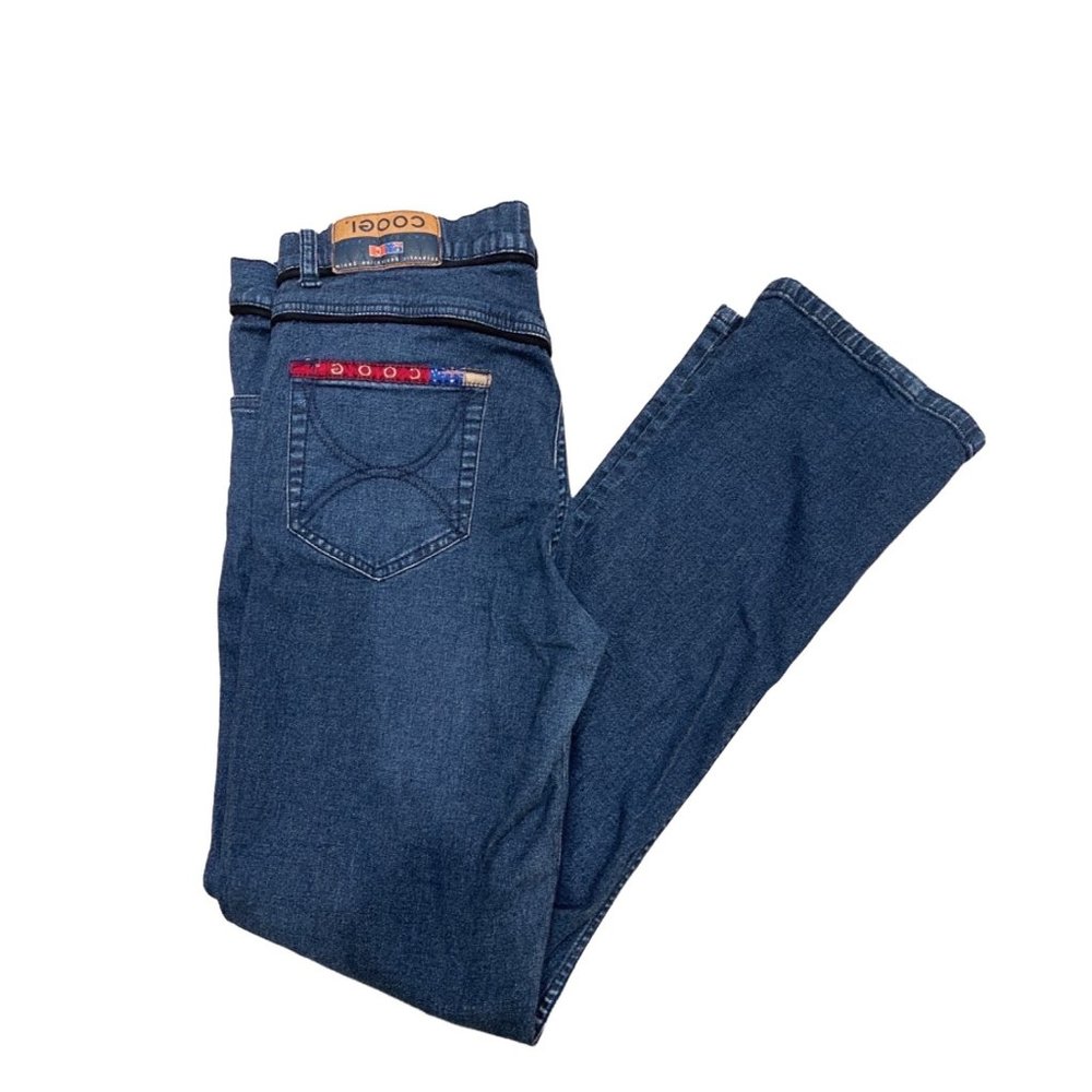 Vintage COOGI BLUE Straight Leg Hi Rise Denim Jeans Women’s Size 32 x 29
